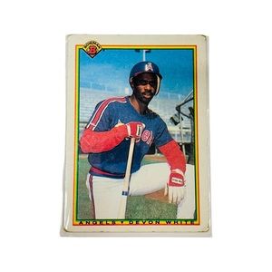 1990 Bowman - #292 Devon White, California Angels